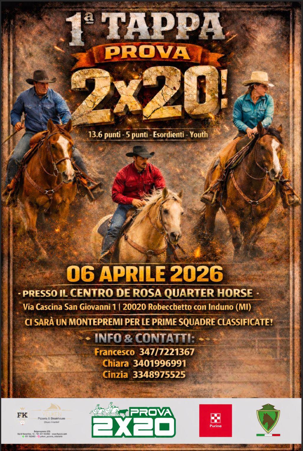 PRIMA TAPPA PROVA 2X20