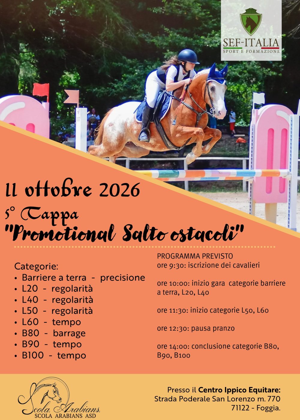 5ª Coppa Promotional Salto ostacoli